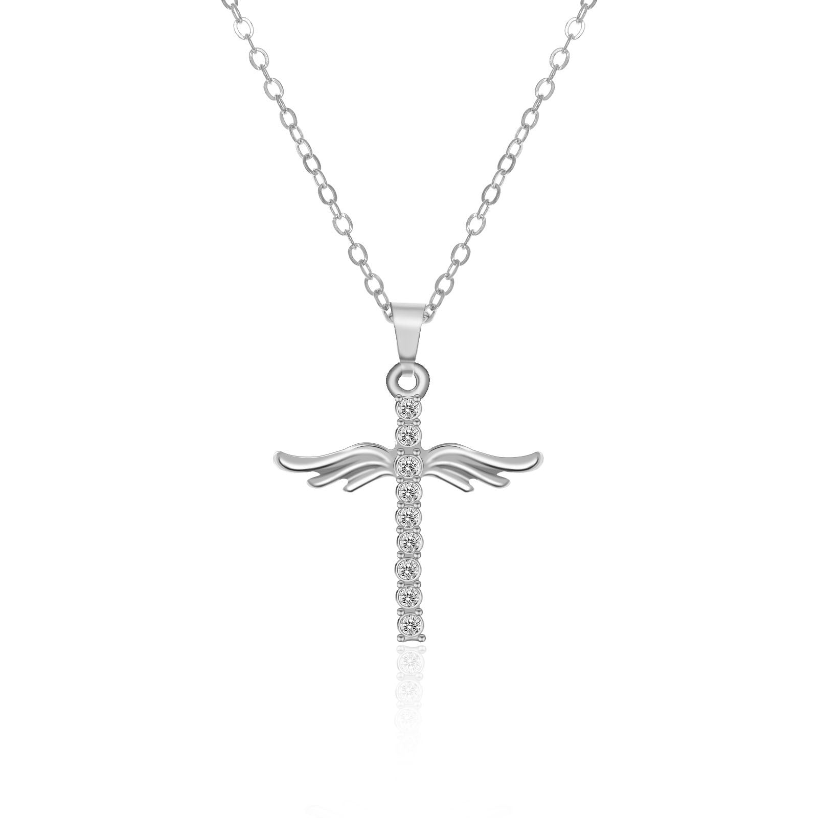 Cross Wing Necklace