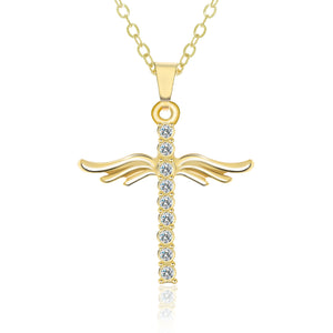 Cross Wing Necklace