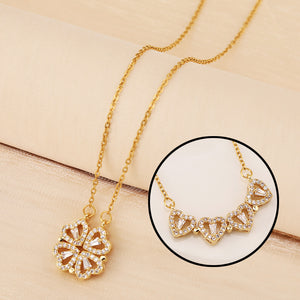Clover Heart Necklace