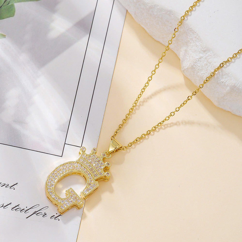 Diamond Crown Chain
