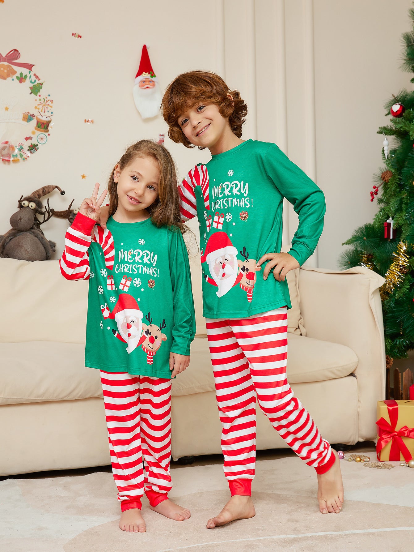 Candy Cane Pajamas