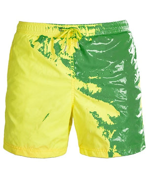 Color Shift Beach Shorts