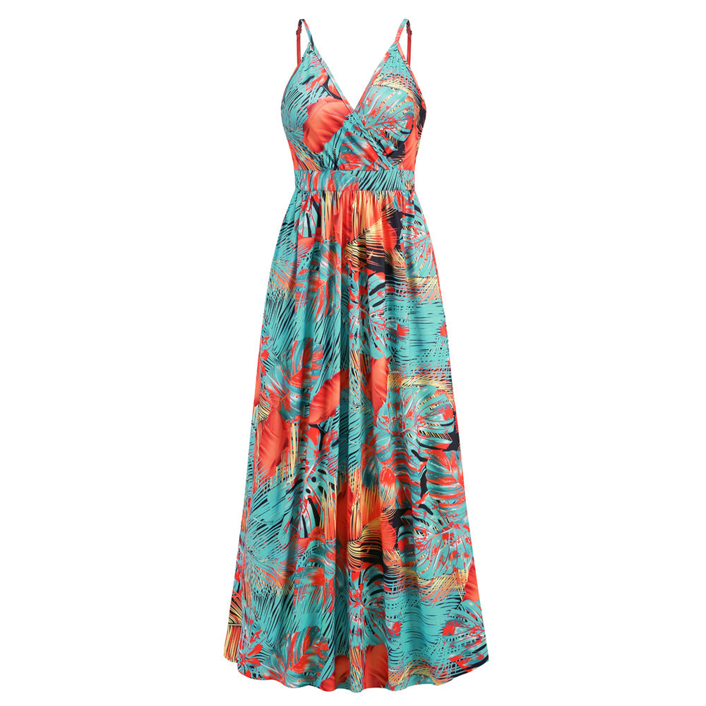 Flowered Sling Dress