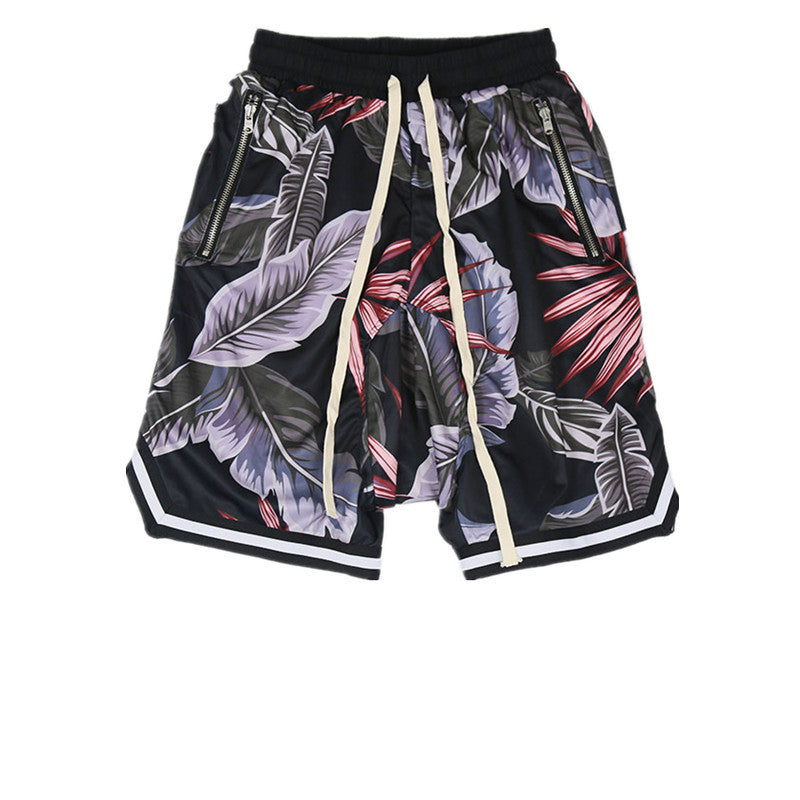 Loose Tropical Shorts