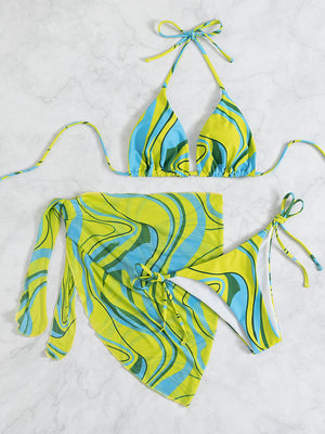 Lime Bikini Set